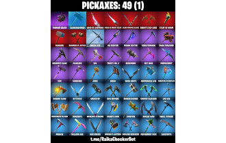 UNIQUE - Eon, Huntmaster Saber  [73 Skins, 1400 Vbucks, 49 Axes, 70 Emotes, 58 Gliders and MORE!]