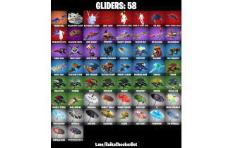 UNIQUE - Eon, Huntmaster Saber  [73 Skins, 1400 Vbucks, 49 Axes, 70 Emotes, 58 Gliders and MORE!]