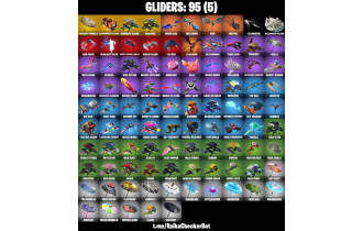 UNIQUE - The Reaper, Travis Scott  [138 Skins, 300 Vbucks, 96 Axes, 107 Emotes, 95 Gliders and MORE!]