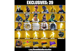 UNIQUE - OG STW,  The Reaper [187 Skins, 100 Axes, 196 Emotes, 105 Gliders and MORE!]