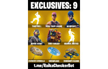 UNIQUE - OG STW, Take The L [13 Skins, 2 Emotes, 3 Gliders and MORE!]