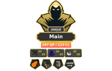 Main | Staker | TTL: 1933 | CL: 123 | QP: 287 [Max Melee, Avernic Defender, Fire Cape, B Gloves, Ava's, MM2, MM1, DS2 + MORE!]
