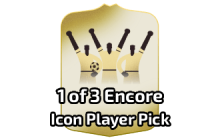 1 of 3 Encore Icon Player Pick(Repeatable) [FC SBCs]