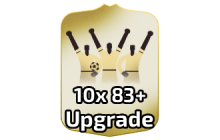 10x 83+ Upgrade(Repeatable:3)/Day [FC SBCs]
