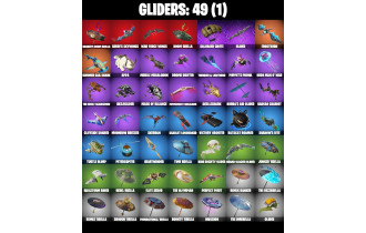UNIQUE - Poseidon , Peter Griffin [28 Skins, 50 Vbucks, 60 Axes, 42 Emotes, 49 Gliders and MORE!]