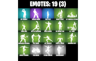 UNIQUE - Nyanja, Aerial Assault Bomber [18 Skins, 25 Axes, 19 Emotes, 20 Gliders and MORE!]