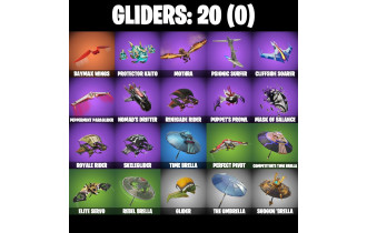 UNIQUE - Nyanja, Aerial Assault Bomber [18 Skins, 25 Axes, 19 Emotes, 20 Gliders and MORE!]