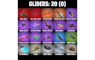 UNIQUE - The Night Rose, Kendo [13 Skins, 900 Vbucks, 28 Axes, 19 Emotes, 20 Gliders and MORE!]