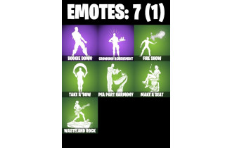 UNIQUE - Santa Dogg, Rust [11 Skins, 14 Axes, 7 Emotes, 14 Gliders and MORE!]