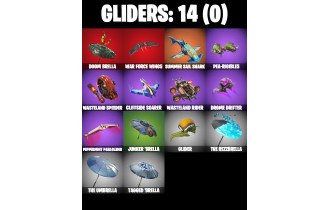 UNIQUE - Santa Dogg, Rust [11 Skins, 14 Axes, 7 Emotes, 14 Gliders and MORE!]