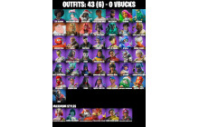 UNIQUE - Peter Griffin, Zeus [43 Skins, 65 Axes, 50 Emotes, 44 Gliders and MORE!]