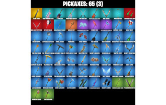 UNIQUE - Peter Griffin, Zeus [43 Skins, 65 Axes, 50 Emotes, 44 Gliders and MORE!]