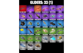 UNIQUE - Fishstick, The Night Rose [35 Skins, 100 Vbucks, 40 Axes, 35 Emotes, 33 Gliders and MORE!]