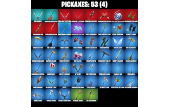 UNIQUE - Doom, Peelverine [34 Skins, 1350 Vbucks, 53 Axes, 37 Emotes, 40 Gliders and MORE!]