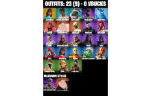 UNIQUE - Backlash, Polar Peely  [23 Skins, 47 Axes, 38 Emotes, 38 Gliders and MORE!]