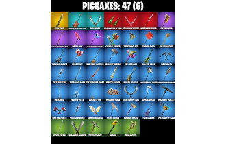 UNIQUE - Backlash, Polar Peely  [23 Skins, 47 Axes, 38 Emotes, 38 Gliders and MORE!]