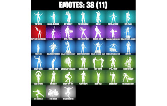UNIQUE - Backlash, Polar Peely  [23 Skins, 47 Axes, 38 Emotes, 38 Gliders and MORE!]