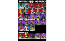 UNIQUE - Shuri, Wastelander Magneto [23 Skins, 100 Vbucks, 36 Axes, 28 Emotes, 28 Gliders and MORE!]