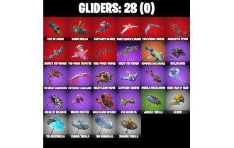 UNIQUE - Shuri, Wastelander Magneto [23 Skins, 100 Vbucks, 36 Axes, 28 Emotes, 28 Gliders and MORE!]