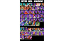 UNIQUE - Peter Griffin, Omegarok [35 Skins, 950 Vbucks, 61 Axes, 47 Emotes, 48 Gliders and MORE!]