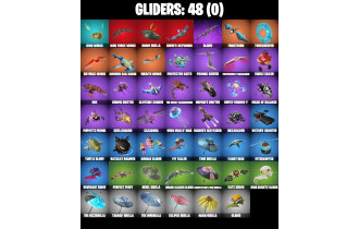 UNIQUE - Peter Griffin, Omegarok [35 Skins, 950 Vbucks, 61 Axes, 47 Emotes, 48 Gliders and MORE!]