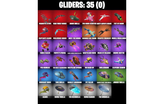 UNIQUE - Surf Witch [24 Skins, 950 Vbucks, 40 Axes, 24 Emotes, 35 Gliders and MORE!]