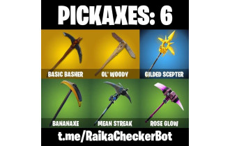 UNIQUE - OG STW, Rose Team Leader [2 Skins, 200 Vbucks, 6 Axes, 2 Emotes, 7 Gliders and MORE!]