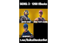 UNIQUE - OG STW, Paragon [3 Skins, 1260 Vbucks, 2 Axes, 1 Emotes, 9 Gliders and MORE!]