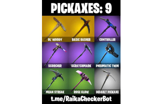 UNIQUE - OG STW, Blue Team Leader  [10 Skins, 200 Vbucks, 9 Axes, 6 Emotes, 9 Gliders and MORE!]