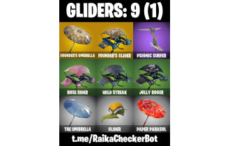 UNIQUE - OG STW, Paragon [3 Skins, 1260 Vbucks, 2 Axes, 1 Emotes, 9 Gliders and MORE!]