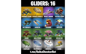 UNIQUE - OG STW [21 Skins, 1600 Vbucks, 14 Axes, 22 Emotes, 9 Gliders and MORE!]