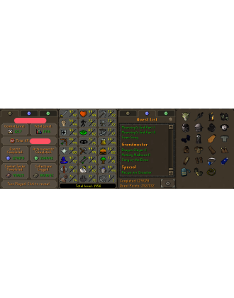 Main | TTL: 1956 | CL: 121 | QP: 252 [Avernic Defender, Fire Cape, B Gloves, Ava's, MM2, MM1, DS2, Void, Torso + MORE!]