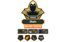 Main | Staker | TTL: 2035 | CL: 123 | QP: 280 [Max Melee | 99 RAN | 95 Slayer | 97 Mage + MORE!]