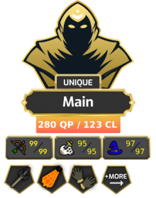 Main | Staker | TTL: 2035 | CL: 123 | QP: 280 [Max Melee | 99 RAN | 95 Slayer | 97 Mage + MORE!]