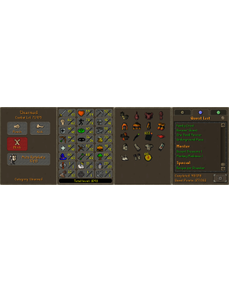 Ironman - HCIM | Main | TTL: 1093 | CL: 71 | QP: 177 [B Gloves, Ava's, MM1, Mithril Gloves, DT1, Graceful + MORE!]
