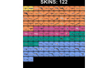 UNIQUE - Gold 2 - 21x Knife Skins [20 Agents, 88 LVL, Vct 2025 Karambit and MORE!]