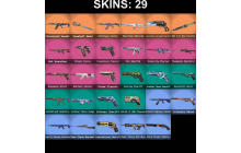 UNIQUE - Bronze 1 - 2x Knife Skins [23 Agents, 180 LVL, Rgx 11z Pro Firefly and MORE!]