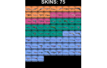 UNIQUE - Gold 2 - 5x Knife Skins [23 Agents, 234 LVL,  Mystbloom Phantom and MORE!]