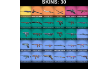 UNIQUE - Iron 3 - 3x Knife Skins [3 Agents, 34 LVL, Xerofang Vandal, ,  and MORE!]