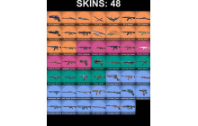 UNIQUE - Silver 3 - 5x Knife Skins [13 Agents, 53 LVL, Nocturnum Bulldog and MORE!]