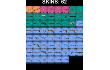UNIQUE - Gold 2 - 2x Knife Skins [22 Agents, 298 LVL, Reaver Vandal and MORE!]