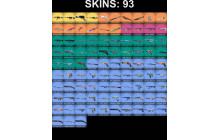 UNIQUE - Silver 2 - 10x Knife Skins [23 Agents, 308 LVL, Elderflame Dagger and MORE!]