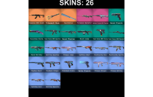 UNIQUE - Iron 3 - 2x Knife Skins [19 Agents, 85 LVL, Champions 2023 Vandal and MORE!]
