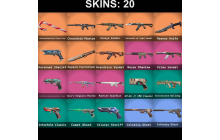 UNIQUE - Silver 2 - 3x Knife Skins [23 Agents, 178 LVL, Kuronami Sheriff and MORE!]