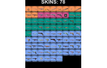 UNIQUE - Gold 2 - 8x Knife Skins [23 Agents, 313 LVL, Kuronami Vandal and MORE!]