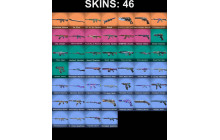 UNIQUE - Silver 2 - 2x Knife Skins [20 Agents, 98 LVL, Rgx 11z Pro Phantom and MORE!]