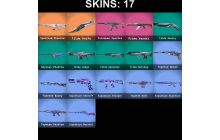 UNIQUE - Bronze 2 - 1x Knife Skin [10 Agents, 51 LVL, Spectrum Phantom and MORE!]