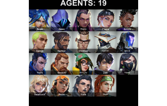 UNIQUE - Platinum 3 - 4x Knife Skins [19 Agents, 87 LVL, 4x Premiere Skins and MORE!]