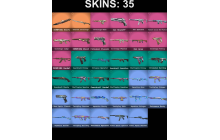 UNIQUE - Bronze 1 - 2x Knife Skins [11 Agents, 42 LVL, 3x Xerofang Skins and MORE!]