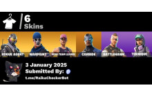 UNIQUE - OG STW, Rogue Agent [6 Skins, 2 Axes, 10 Emotes, 11 Gliders and MORE!]